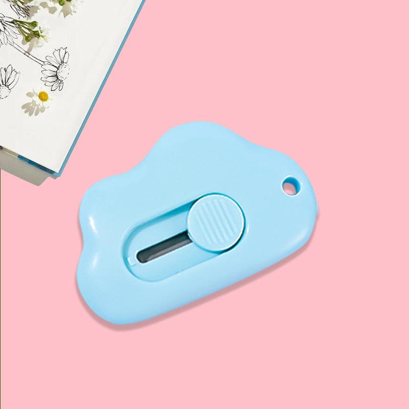 Mini Retractable Utility Box Cutter Colorful Pocket Knife for Crafts