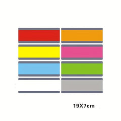 8pcs Dyslexia Help Reading Strips: Highlight Strips, Colored Overlays, Bookmarks