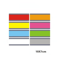 8pcs Dyslexia Help Reading Strips: Highlight Strips, Colored Overlays, Bookmarks