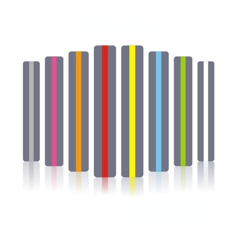 8pcs Dyslexia Help Reading Strips: Highlight Strips, Colored Overlays, Bookmarks