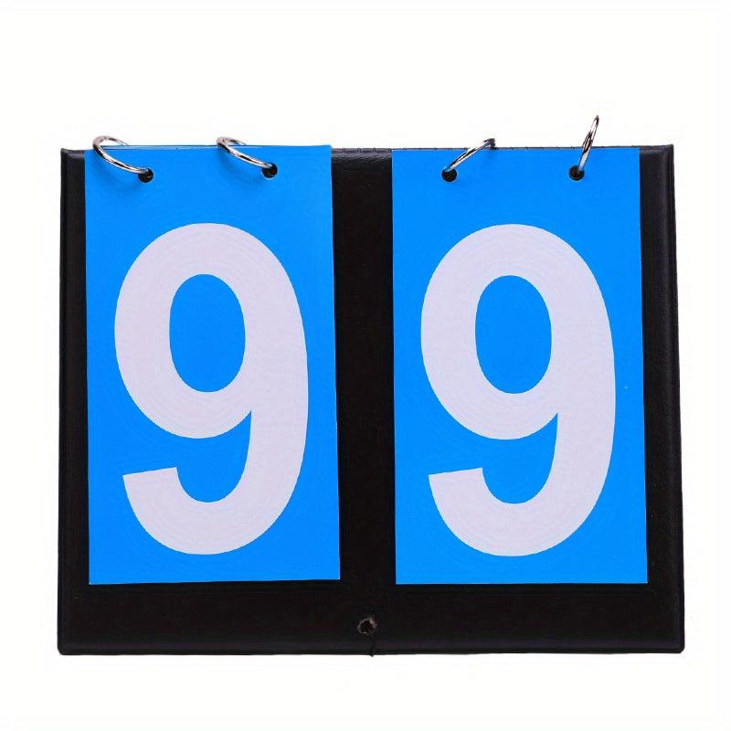 4-in-1 Scoreboard for Basketball Table Tennis Badminton Card Games