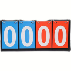 4-in-1 Scoreboard for Basketball Table Tennis Badminton Card Games
