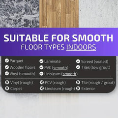 156pcs Beige Felt Furniture Pads for Hardwood Floors