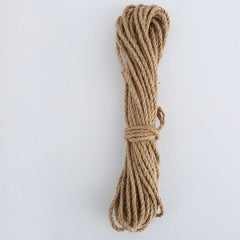 Natural Jute Rope String Ribbon Crafts for Rustic Home Decor