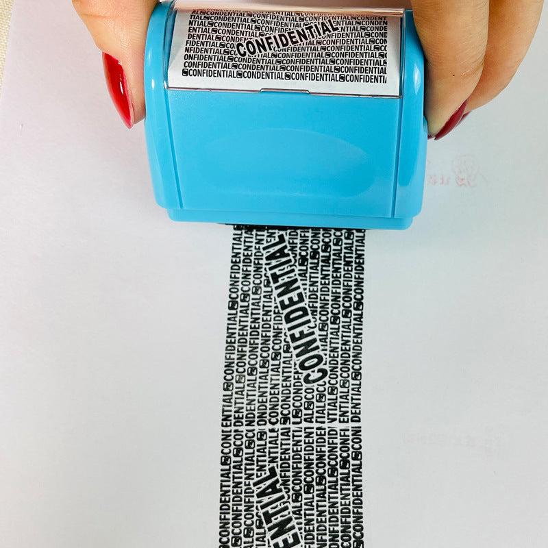 ID Theft Protection Roller Stamp Wide Kit