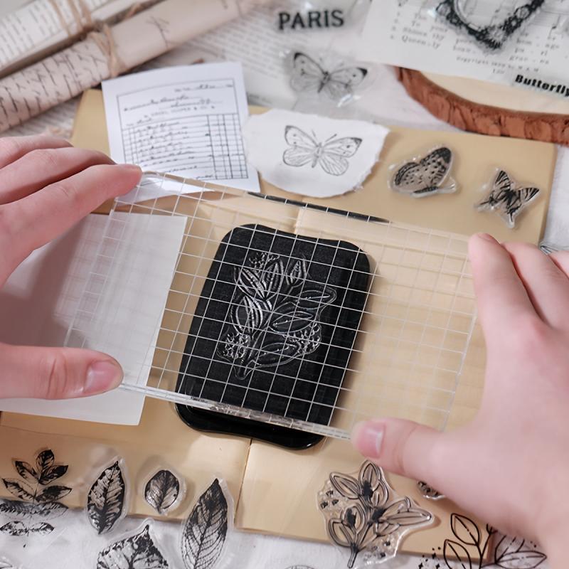 Butterfly Silicone Transparent Stamp for Card Making