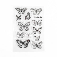 Butterfly Silicone Transparent Stamp for Card Making