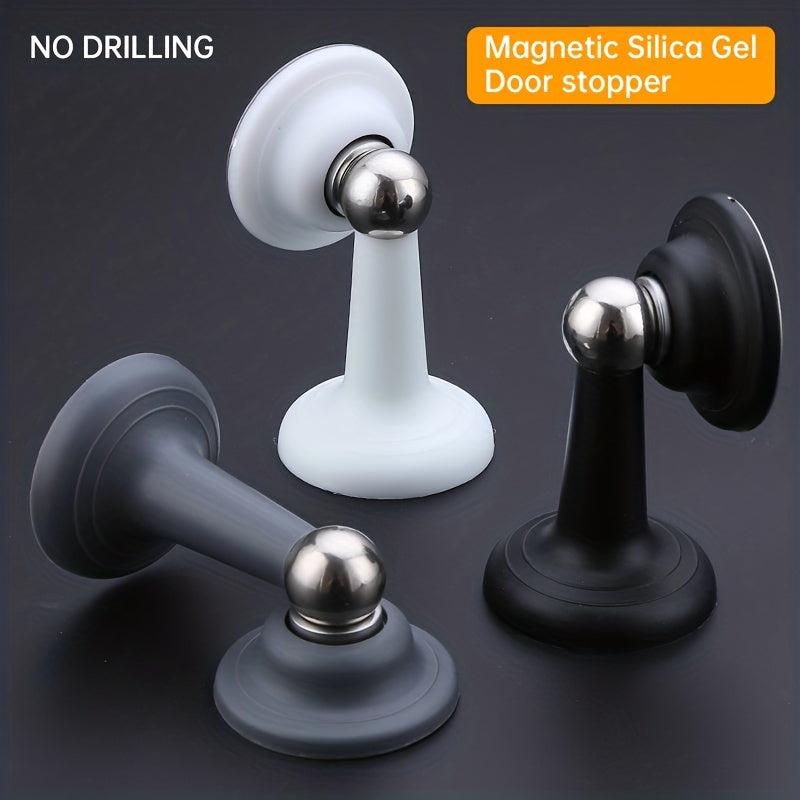 Silicone Magnetic Door Stopper No Drilling