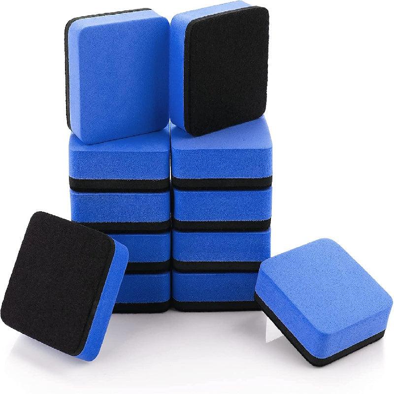 12pcs Mini Dry Erase Erasers Magnetic Whiteboard Eraser