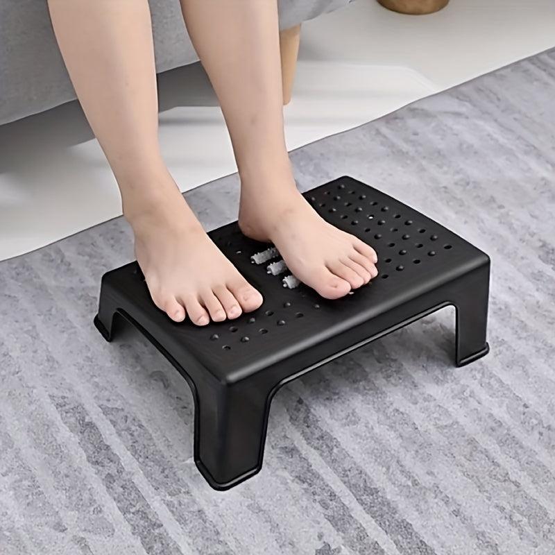 Under Desk Footstool for Home & Office - Relieves Fatigue & Massages Tired Feet
