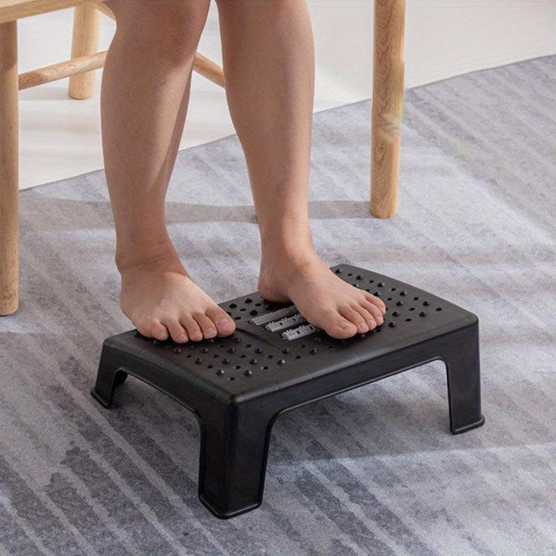 Under Desk Footstool for Home & Office - Relieves Fatigue & Massages Tired Feet