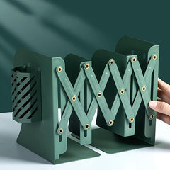 Adjustable Bookshelf & Pencil Holder for Office Space
