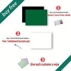 Chalkboard Sticker 200x45cm Peel and Stick Wallpaper