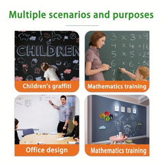 Chalkboard Sticker 200x45cm Peel and Stick Wallpaper