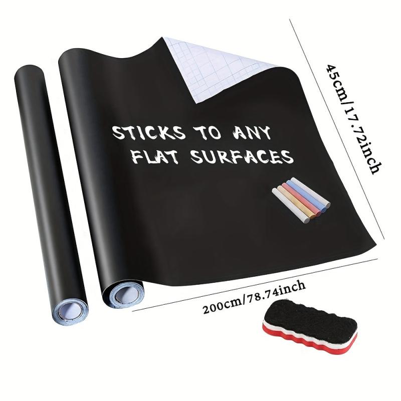 Chalkboard Sticker 200x45cm Peel and Stick Wallpaper