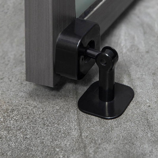 Dual Function Door Stopper Prevent Door Slamming Hold Door Open No Drill