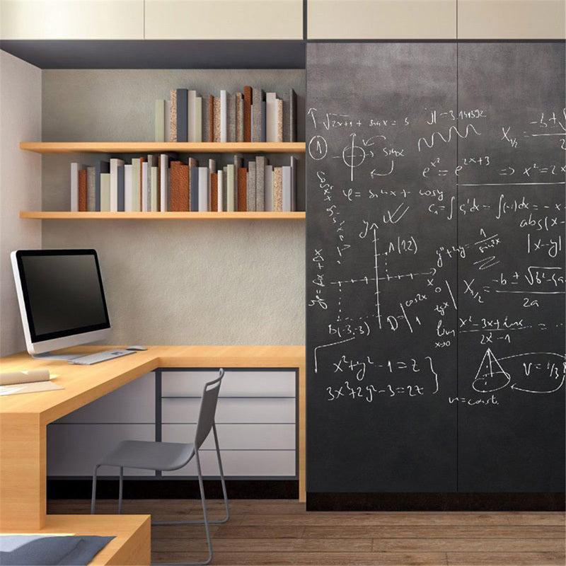 Blackboard Stickers Chalk Board Removable PVC Draw Mural Decor Art Chalkboard