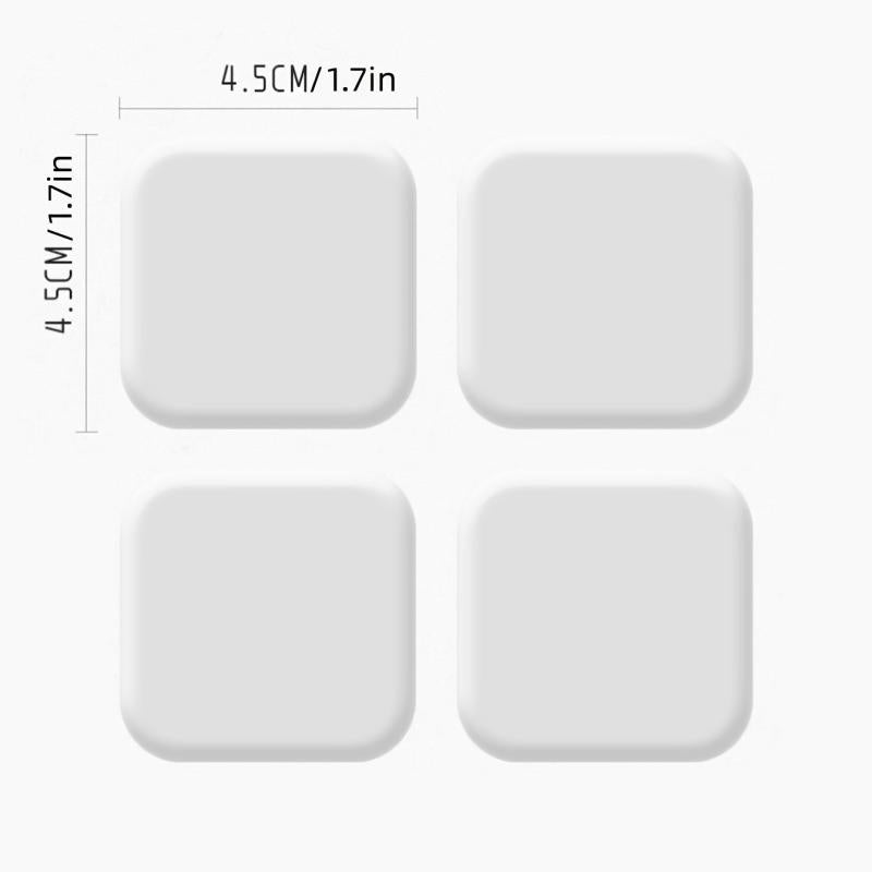 4pcs Anti Collision Door Stoppers 4 32 Self Adhesive Silicone Stickers