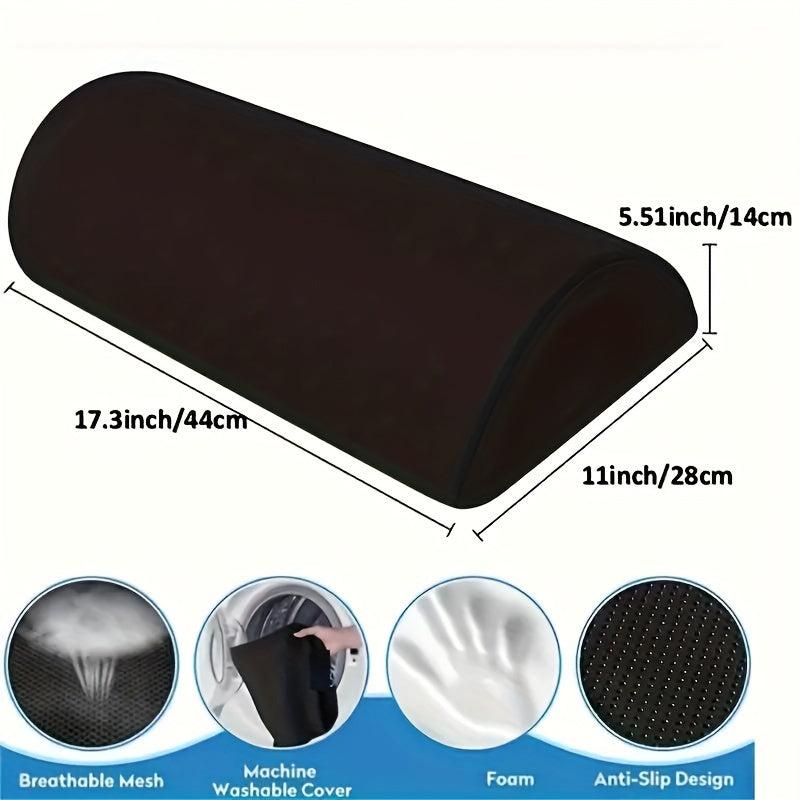 Ergonomic Office Desk Foot Rest with Washable Cover