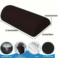 Ergonomic Office Desk Foot Rest with Washable Cover