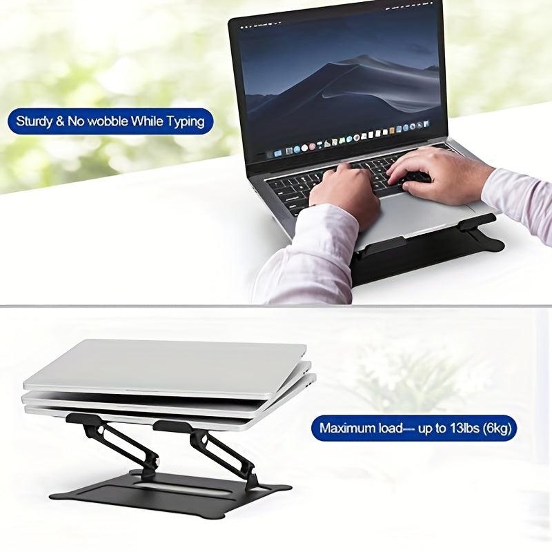 Adjustable Laptop Stand Desk Riser Holder Height Computer Stand