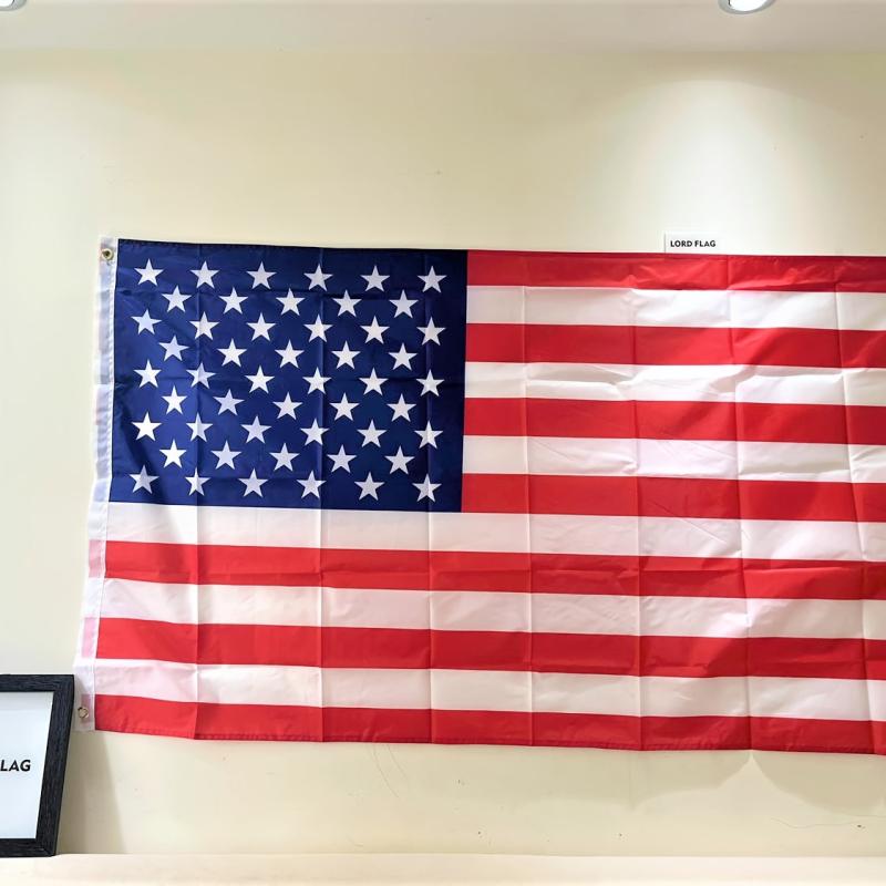 US Flag 150x90cm High Double Sided Printed Polyester United States National Flag