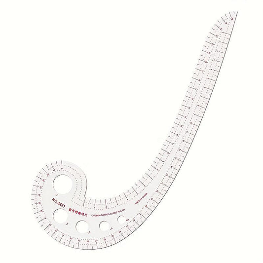 Plastic Sewing Ruler Cutting Splicing Mold Seam Patchwork Measurement Tailoring
