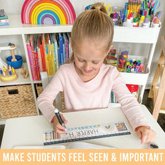 Boho Name Plates - Personalize Classroom Desks