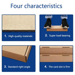 10pcs Transport Box 22x14x5 cm Brown Corrugated Cardboard Mailbox
