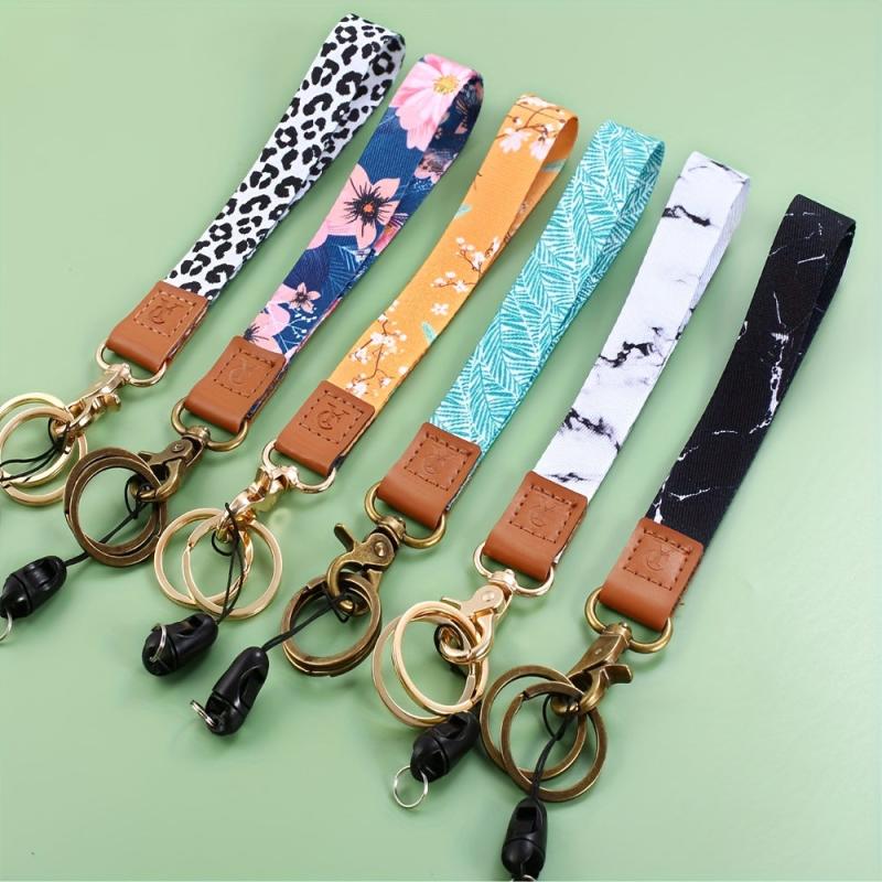 Wristlet Keychain for Women & Men Key Chain Holder Wrist Lanyard Keys