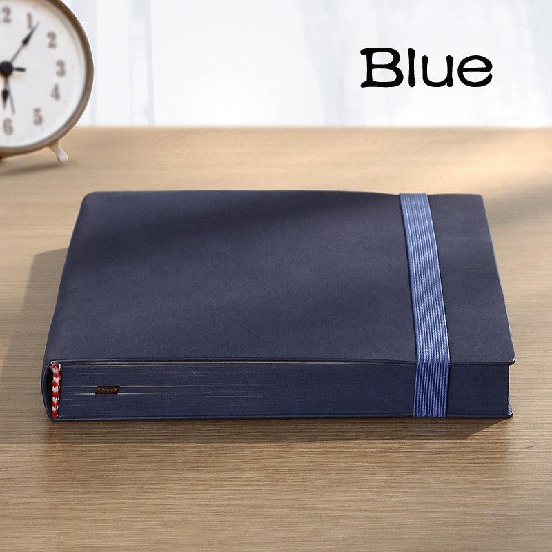 Vintage Soft Leather Notebook A5 Minimalist Style