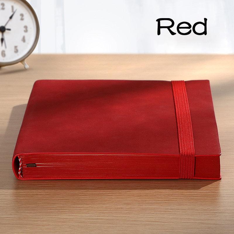 Vintage Soft Leather Notebook A5 Minimalist Style