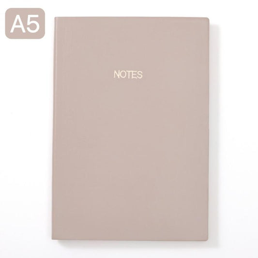 A5 Sweet Notebook Rainbow Border Thick Paper College Ruled Personal Diary