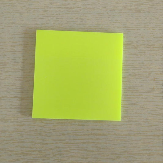 50 Sheets Transparent PET Memo Pad Sticky Notes School Supplies