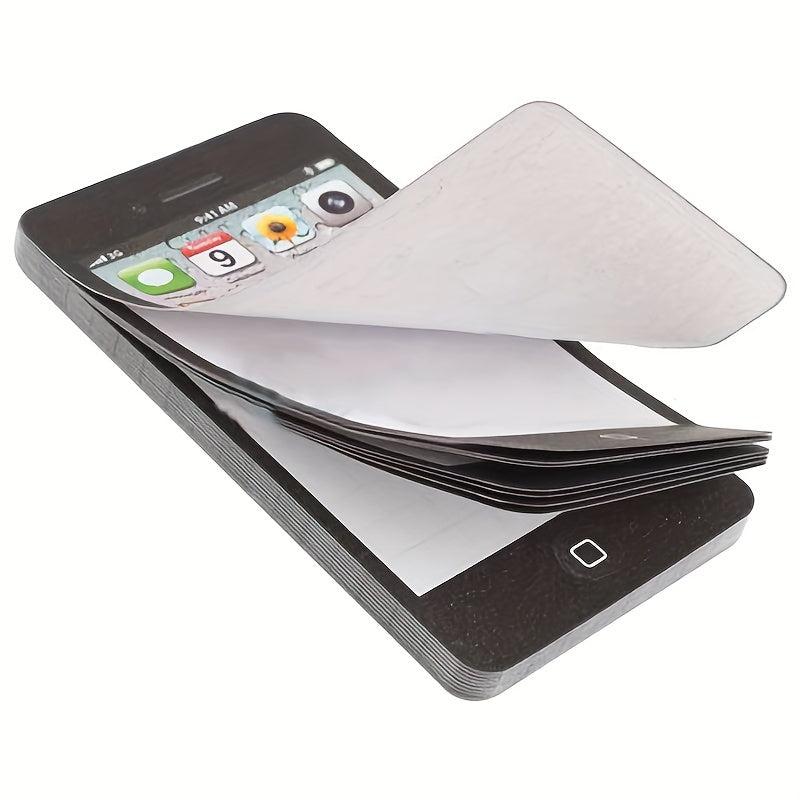 Arrival Note Paper Cell Phone Shaped Memo Pad Pragmatic Gift