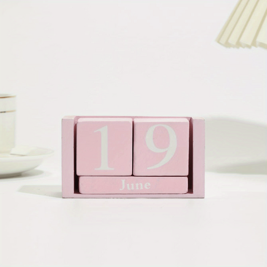 Nordic Pink Calendar Ornament