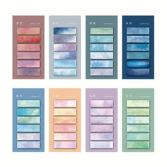 120 Sheets Gradient Index Note Paper Large Capacity Scrapbook