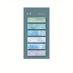 120 Sheets Gradient Index Note Paper Large Capacity Scrapbook