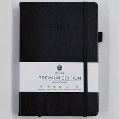 1pc Notebook Thick Notepad Diary Business Record Book