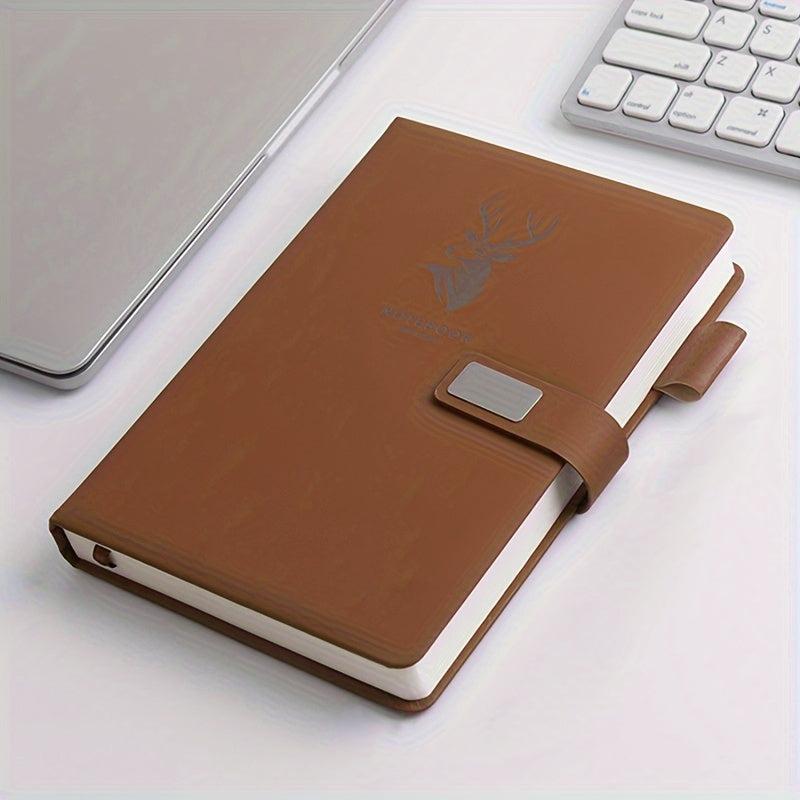 A5 Minimalist Cover Notebook Magnetic Buckle 360 Pages Various Colors