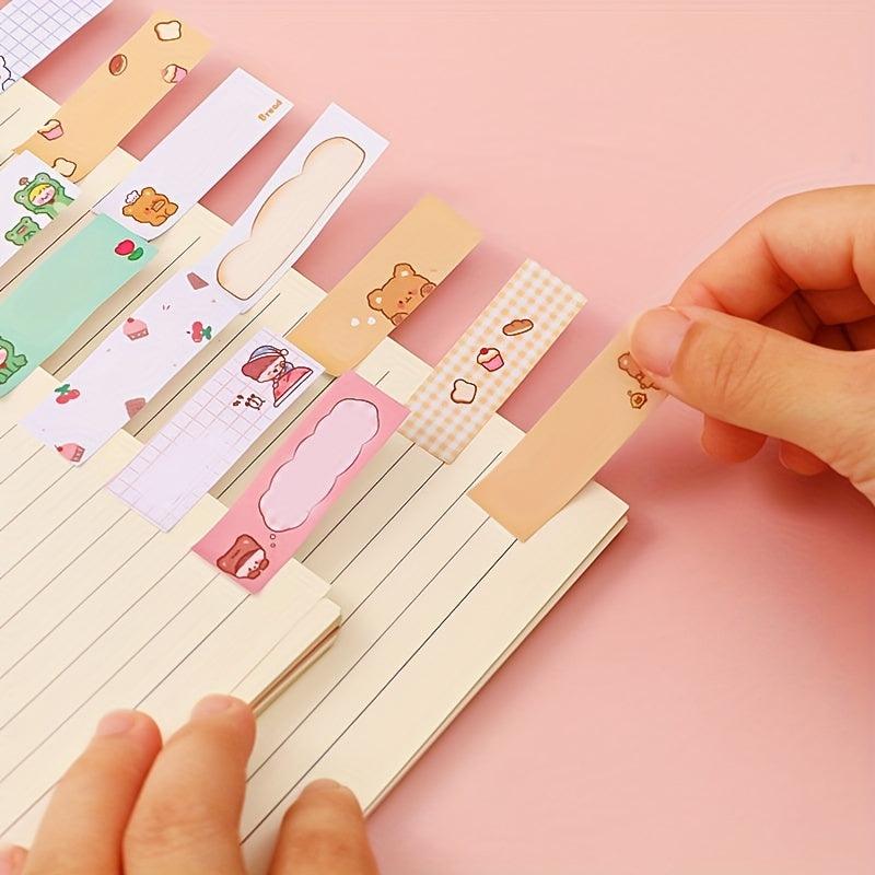 Student DIY Cartoon Stickers for Office Notes, Index Labels