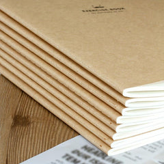 92 Page A4 Leather Notebook Thick Retro College Classroom Notebook