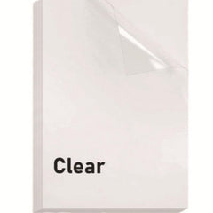 50 Sheets Inkjet Printable Clear Vinyl Sticker Paper 8.5 x 11 Non Waterproof