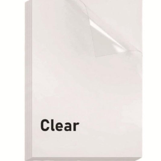 50 Sheets Inkjet Printable Clear Vinyl Sticker Paper 8.5 x 11 Non Waterproof