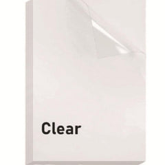 50 Sheets Inkjet Printable Clear Vinyl Sticker Paper 8.5 x 11 Non Waterproof