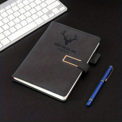 A5 Faux Leather Business Notebook - Travel Size
