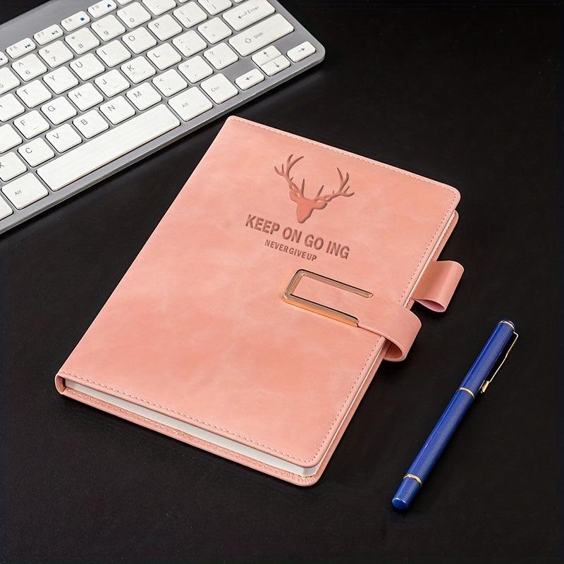 A5 Faux Leather Business Notebook - Travel Size