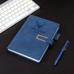 A5 Faux Leather Business Notebook - Travel Size