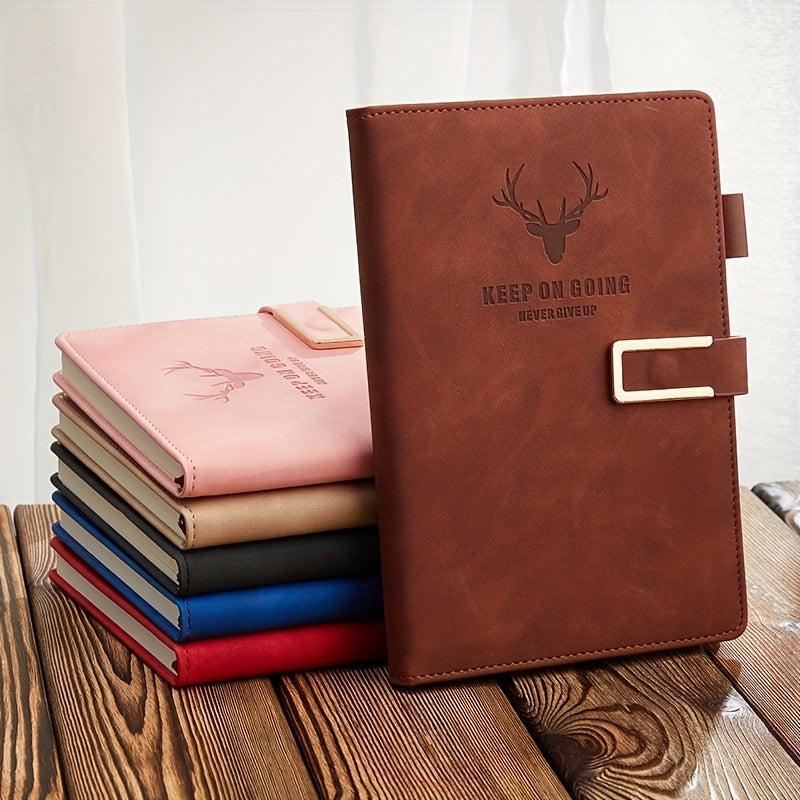 A5 Faux Leather Business Notebook - Travel Size