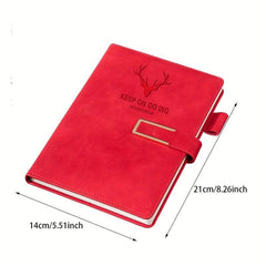 A5 Faux Leather Business Notebook - Travel Size